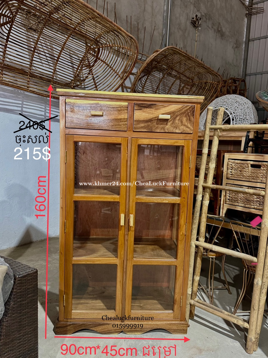 Khmer wood (size in picture) Price 215 in Phnom Penh, Cambodia Chea Luck Furniture