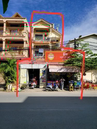 ផ្ទះលក់នៅលើផ្លូវធំ នៅទួលគោក