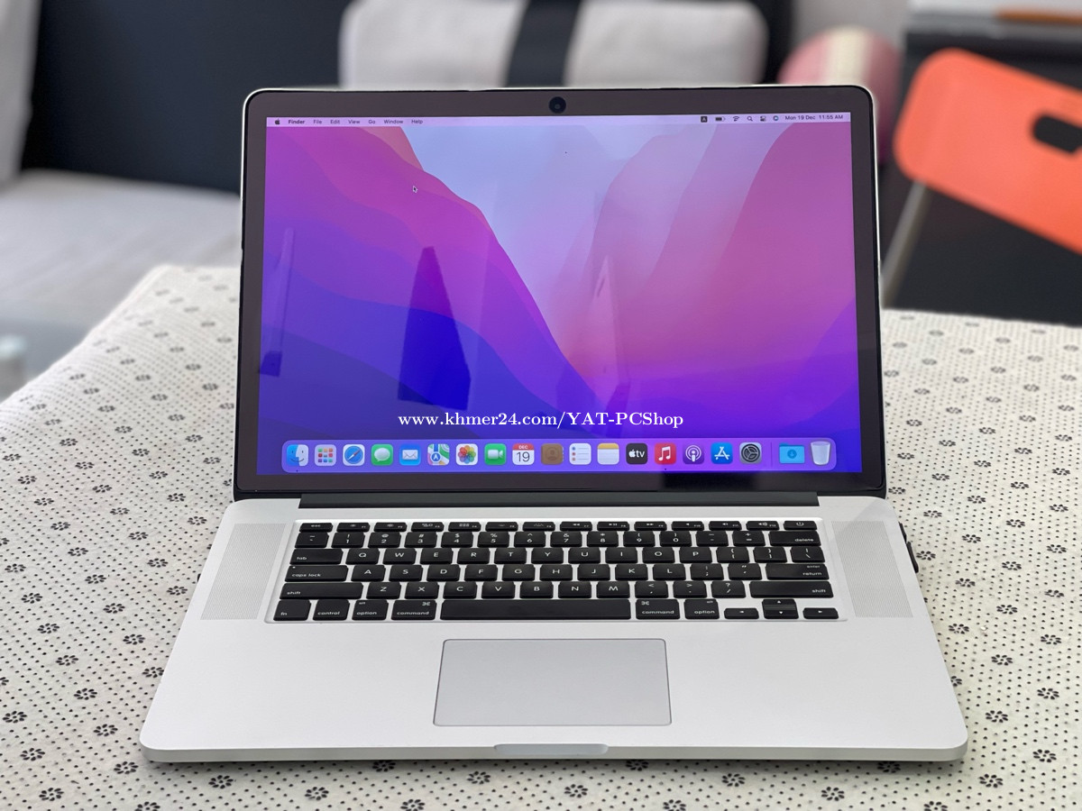 MacBook Pro 2015 ram 16GB/SSD 256GB i7 Price $520.00 in Phnom Penh