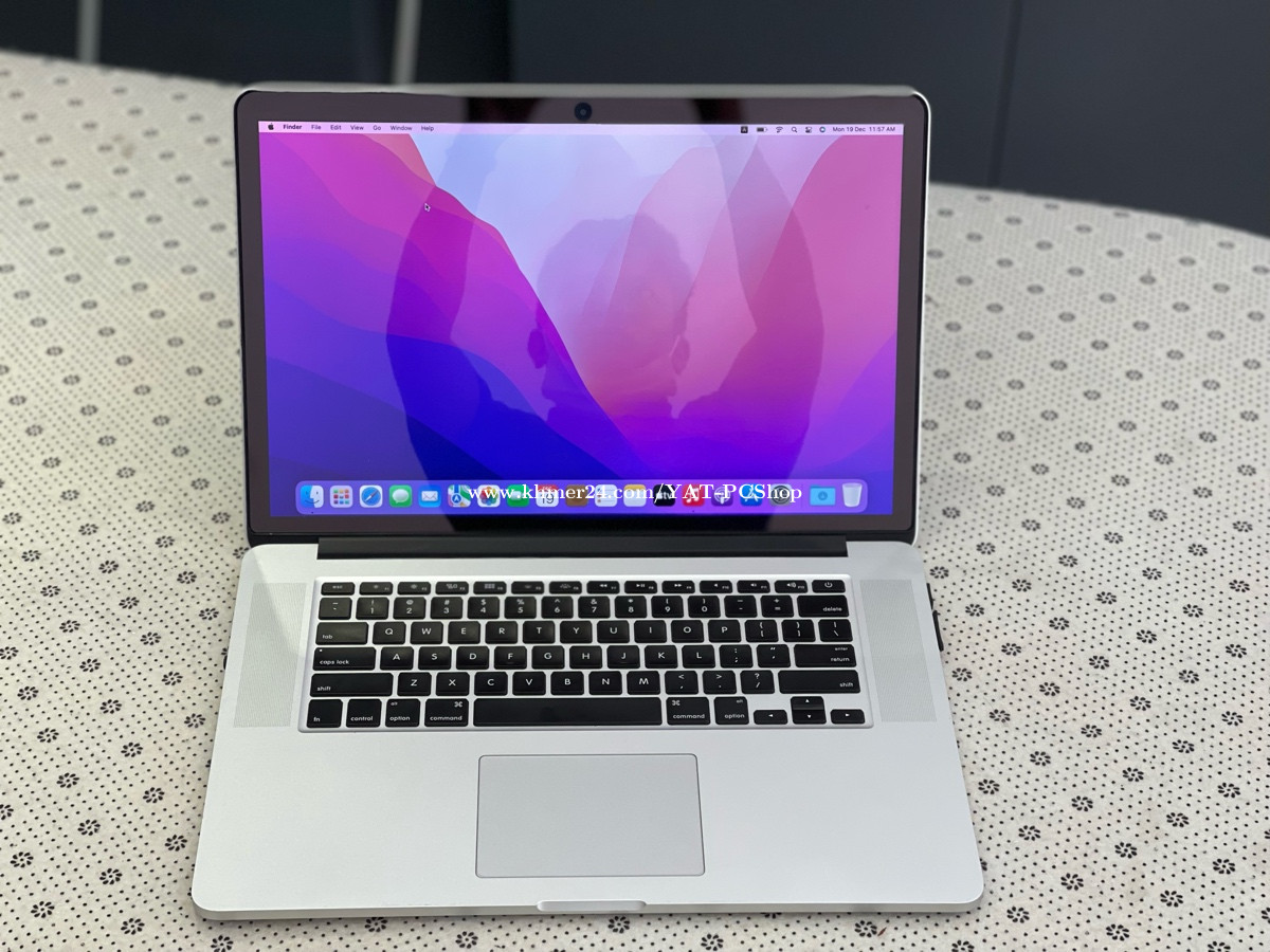 MacBook Pro 2015 ram 16GB/SSD 256GB i7 Price $520.00 in Phnom Penh