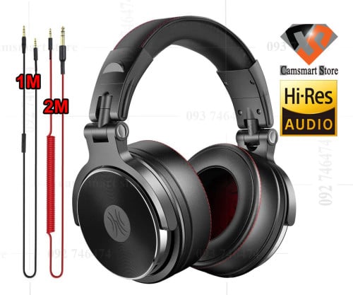 OneOdio Hi-Res Over Ear Headphones for Studio Monitoring and Mixing, Sound Isolation