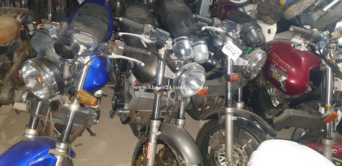 motorcycle in Phnom Penh, Cambodia on