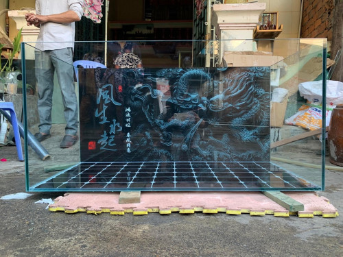 ទូរត្រី 120*60*60 12លី ultra មុខ សំលៀងម៉ាសុីន