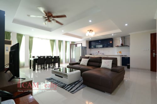 BKK1 area| 2 bedrooms‬ serviced apartment for rent| Rooftop swimming pool and gym