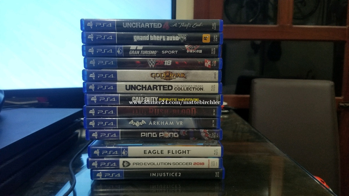 PS4 PRO 1TB gaming console. Price 450 in Phnom Penh, Cambodia Matte