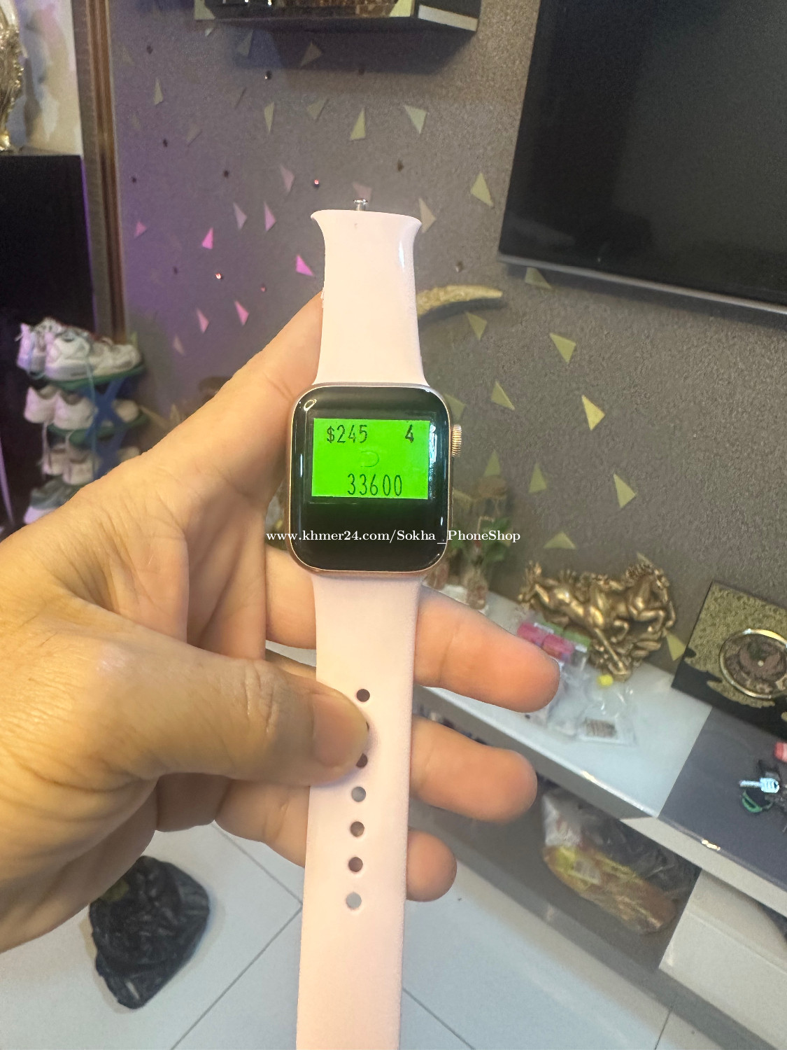 Iwatch series 4 40mm 99 230.00 Phone shop Khmer24