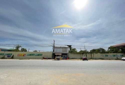 ដីលក់ លើផ្លូវជាតិលេខ2 ជិតផ្លូវសម្តេចហ៊ុនសែន 60ម