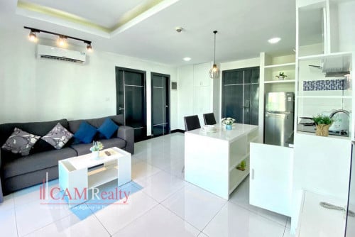 【日本語もOk】BKK3 area| 1 bedroom serviced apartment for rent| Swimming pool, gym, steam and sauna