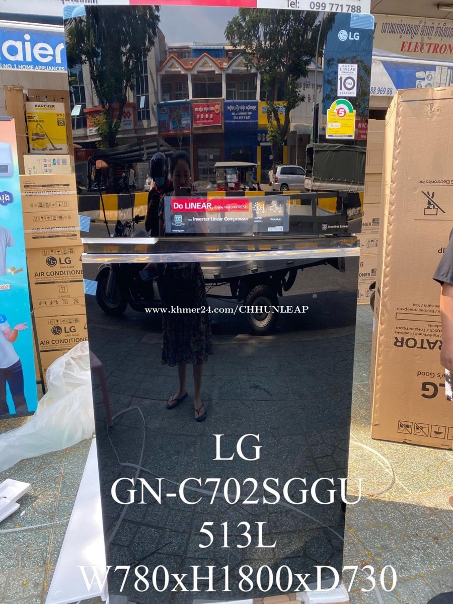 New LG refrigerator Side by Side GC-B257JQYL Price $990 in Phnom Penh ...