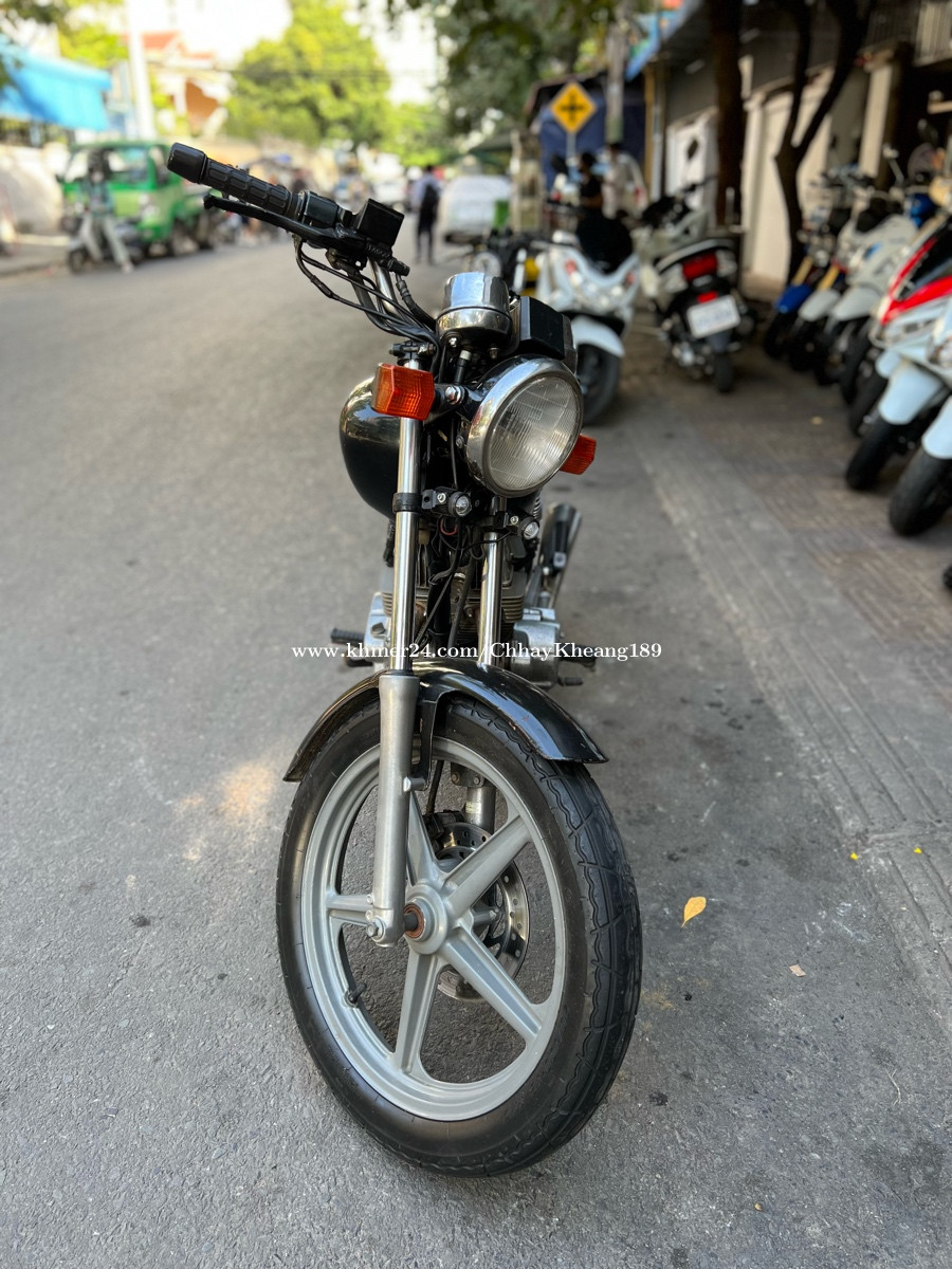 Honda Nighthawk 250cc in Phnom Penh, Cambodia on