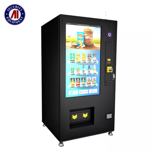 AI-CSC-8C(V50)-Touch Screen Vending Machine - ម៉ាស៊ីនលក់អាហារសម្រន់ និង ភេសជ្ជៈ