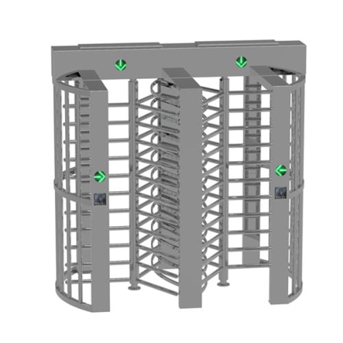 AI-FH001D Double Passage Gate RFID Full Height Turnstile ...