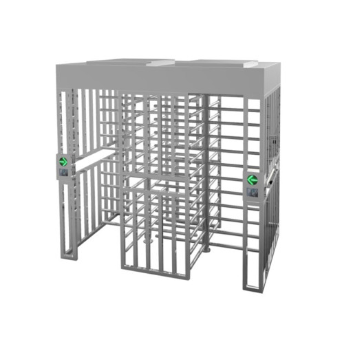 AI-FH002D-Double Direction Full Height Turnstile Gate - ប្រពន្ធ័គ្រប់គ្រងច្រកចេញចូល អគារ ស្ថាបន័
