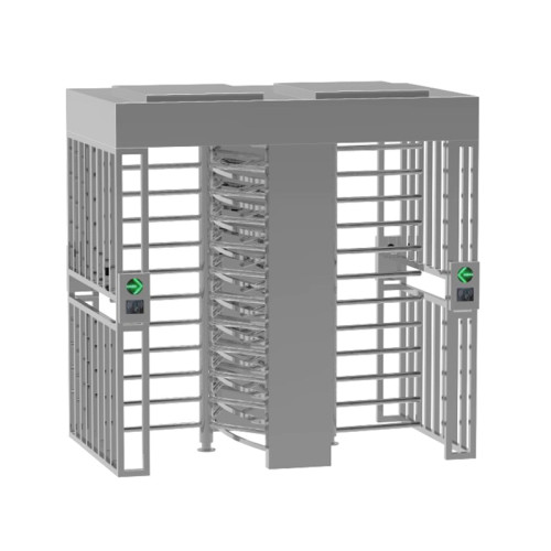 AI-FH002D-Double Direction Full Height Turnstile Gate - ប្រពន្ធ័គ្រប់គ្រងច្រកចេញចូល អគារ ស្ថាបន័