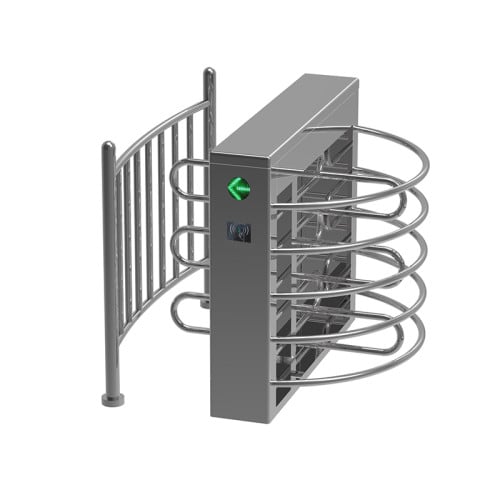 AI-HH001 Half Full-height Turnstile for Access Control - ប្រពន្ធ័គ្រប់គ្រងច្រកចេញចូល អគារ ស្ថាបន័