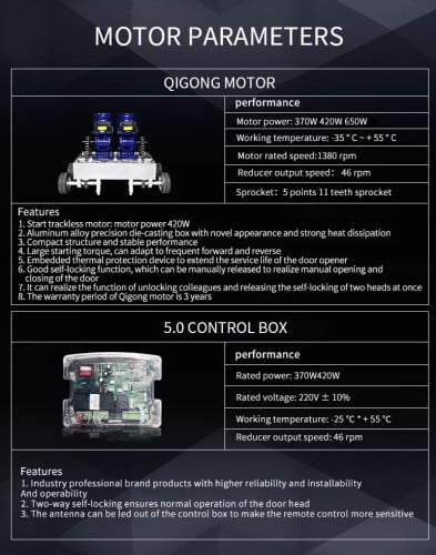 AI-QG-L1727 Retractable Fence Gate of Electric Automatic - ទ្វារទំនើប រឹងមាំបញ្ចាទេឡេ
