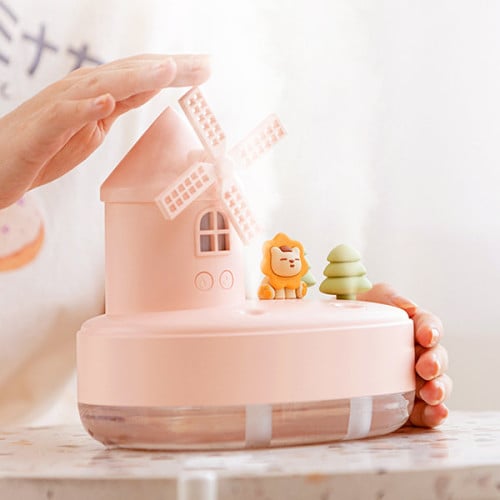 ម៉ាស៊ីនចំហាយទឹក Windmill Music Box Humidifier Wireless + Free Delivery