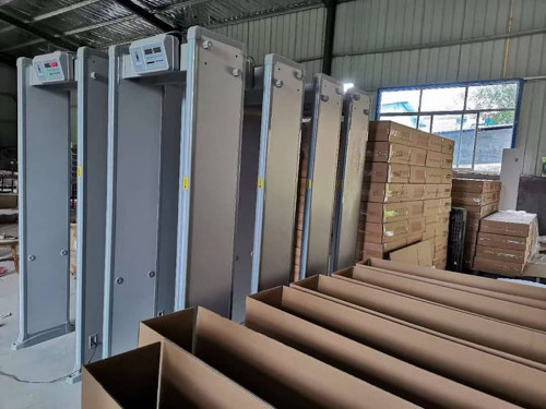 AI-18Zones-600D Security Door Frame Walk Through Metal Detector - ឧបករណ៍ដើរកាត់ចាប់លោហៈធាតុ