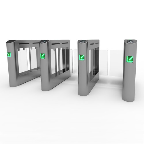 AI-LST003 Swing Turnstile Barrier Gate Pedestrians - ប្រពន្ធ័គ្រប់គ្រងច្រកចេញចូល
