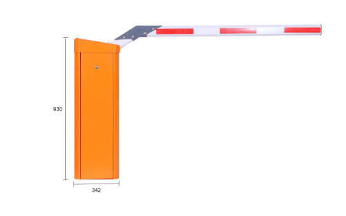 AI-PARK-301B Security Barrier Gate Car Parking Barrier Gate Arm Boom Barrier - ប្រព័ន្ធចំណតឡាន ម៉ូតូ