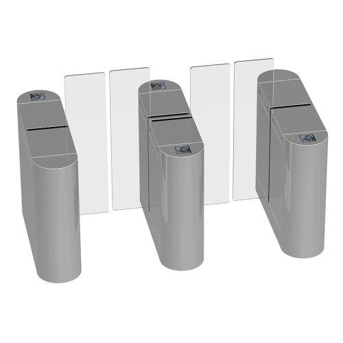 AI-PT012 Quality Indoor-Outdoor Dual Sliding Barrier Turnstile Gate - ប្រពន្ធ័គ្រប់គ្រងច្រកចេញចូល