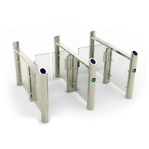 AI-SG009 Fast Speed Turnstile Swing Barrier Gate High Speed Gate - ប្រពន្ធ័គ្រប់គ្រងច្រកចេញចូល