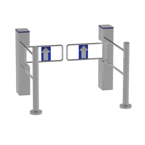 AI-ST003F Supermarket Entrance Swing Turnstile Barrier Gate - ប្រពន្ធ័គ្រប់គ្រងច្រកចេញចូល