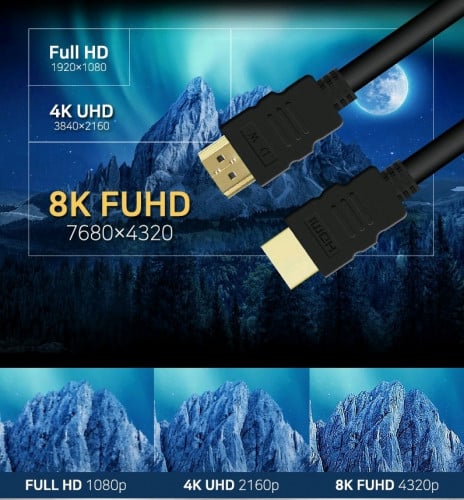 Hdmi 2.1 cable  (8K 4K 2K)