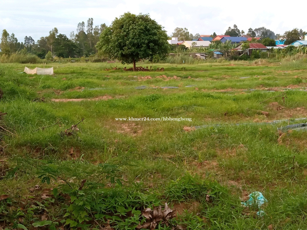 Riverside Land for Sale 85000 Price 85000.00 in Chheu Khmau, Krong