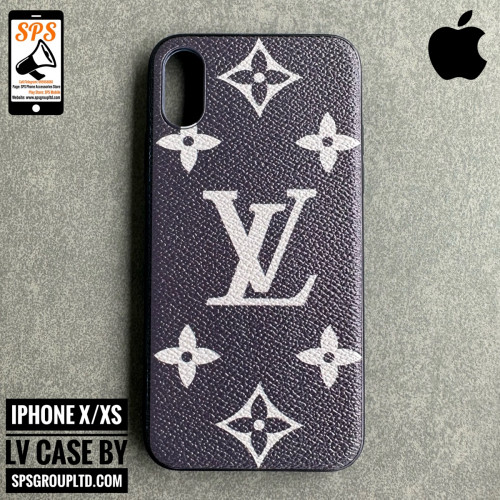 LOUIS VUITTON LV LOGO PINK SPARKLE iPhone X / XS Case Cover