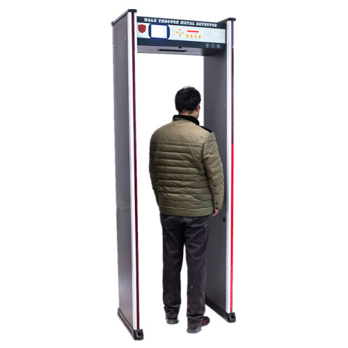 AI-600S-18Zones Security Door Frame Walk Through Metal Detector - ឧបករណ៍ដើរកាត់ចាប់លោហៈធាតុ