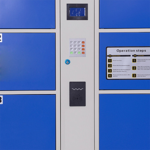 AI-Cabinet Smart Lock – IC CARD, Barcode, Coin Operation, Pin Code, FingerPrint - ទូភ្ជាប់Smart Lock