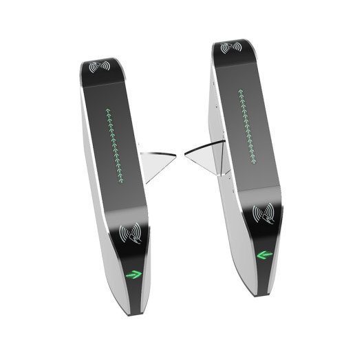 AI-WT009 Popular Sale Access Control Flap Turnstile Barrier Gate - ប្រពន្ធ័គ្រប់គ្រងច្រកចេញចូល