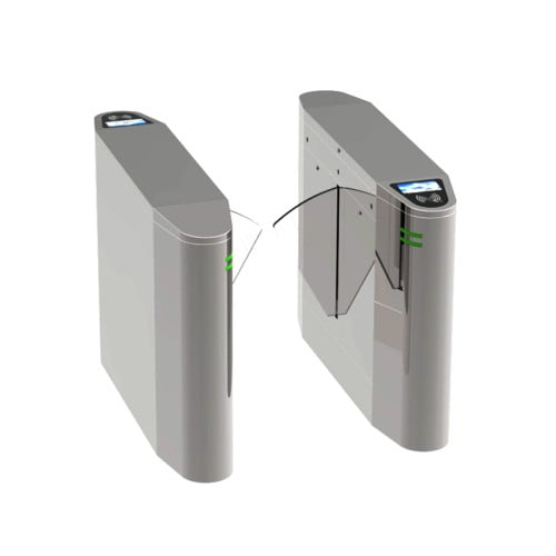 AI-WT010 Flap Safety Indoor Turnstile - ប្រពន្ធ័គ្រប់គ្រងច្រកចេញចូល