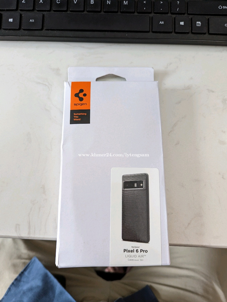 Original Spigen liquid air case for pixel 6 pro Price 19.00 in Phnom