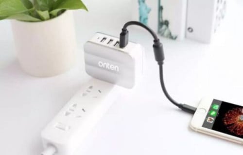 Onten OTN-P13 AC TO 4USB/6A DOUBLE CHARGER HI-SPEED