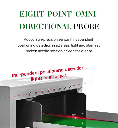 AI-Needle Metal Detector Machine Control Production - ឧបករណ៍ចាប់ដែកម្ជុល