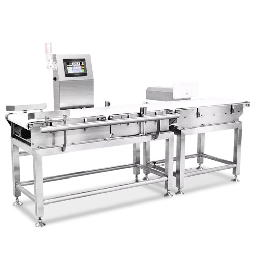 AI-Dynamic Weight Checker with Conveyor Belt for Food Line - ឧបករណ៍ពិនិត្យទម្ងន់