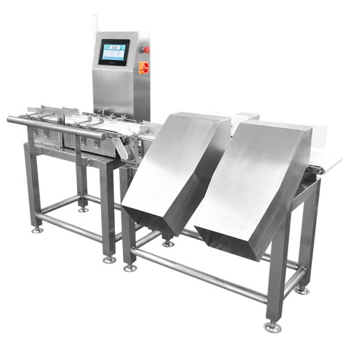 AI-Dynamic Weight Checker with Conveyor Belt for Food Line - ឧបករណ៍ពិនិត្យទម្ងន់