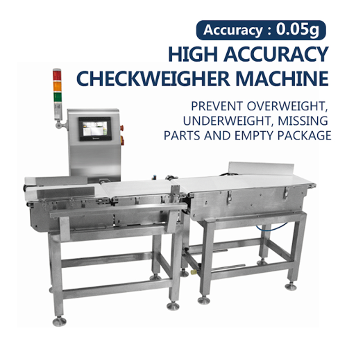 AI-Dynamic Weight Checker with Conveyor Belt for Food Line - ឧបករណ៍ពិនិត្យទម្ងន់
