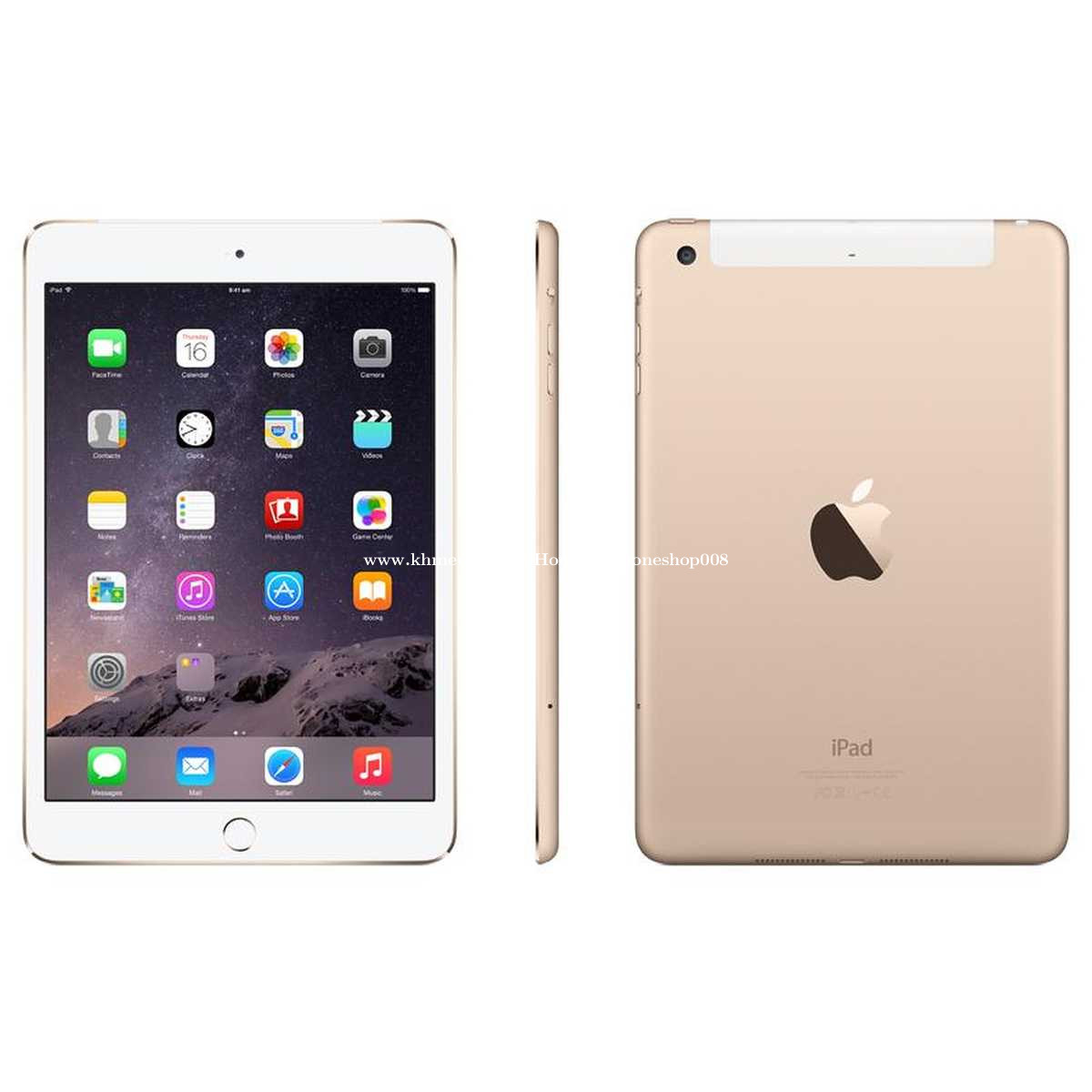 Apple iPad Mini3 LL 64GB LTE4Gsim+WiFi Company Product 99.99