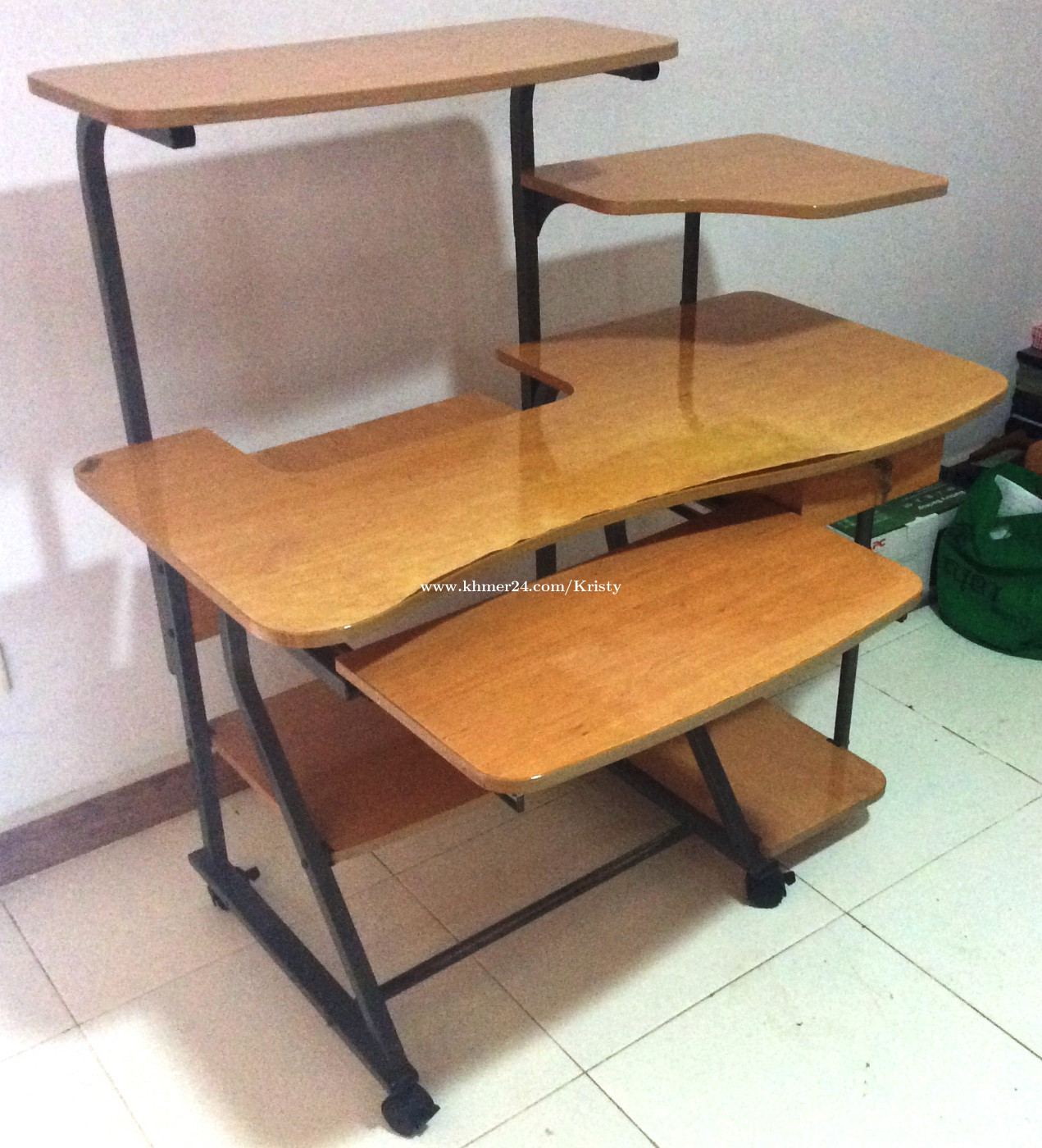 Computer Desk in Phnom Penh, Cambodia on