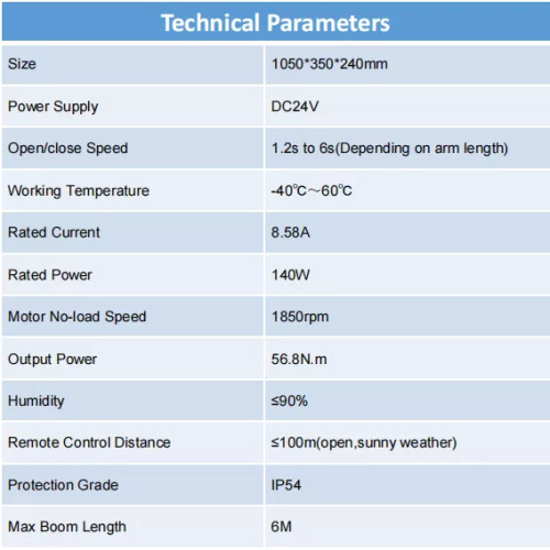 AI-PARK-302 High Quality Boom Barrier Controller Automatic Parking Boom Gate - ប្រព័ន្ធចំណតឡាន ម៉ូតូ