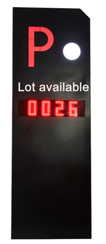 AI-Parking Guidance System(PGS) Ultrasonic Sensor Parking Space Indicator - ប្រព័ន្ធចំណតឡាន ម៉ូតូ