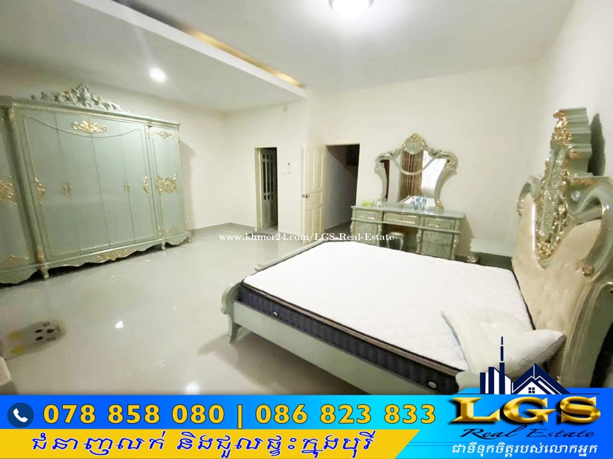 វីឡា កូនកាត់ LB សម្រាប់ ជួល/Link house LB for Rent in Nirouth, Chbar