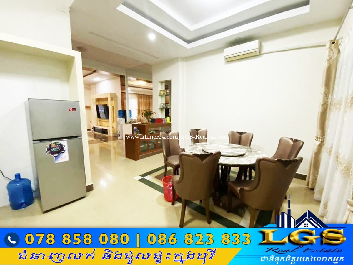 វីឡា កូនកាត់ LB សម្រាប់ ជួល/Link house LB for Rent in Nirouth, Chbar