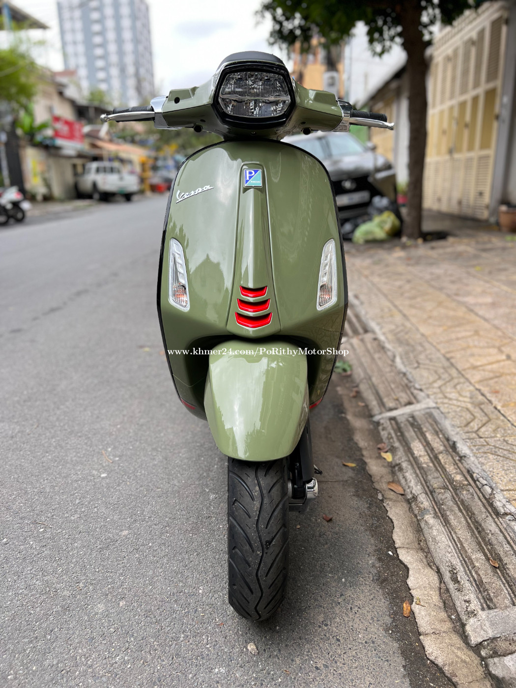 New Vespa Sprint 150 Green Tenace 2022 In Phnom Penh Cambodia On