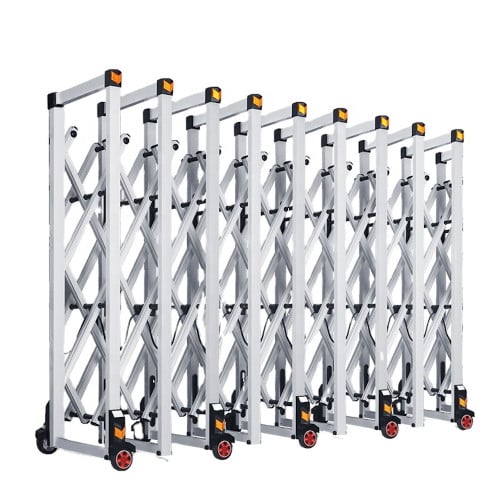 AI-QG-G361 Modern Expanding Manual Aluminum Alloy Material Gate - ទ្វារទំនើប រឹងមាំបញ្ចាទេឡេ