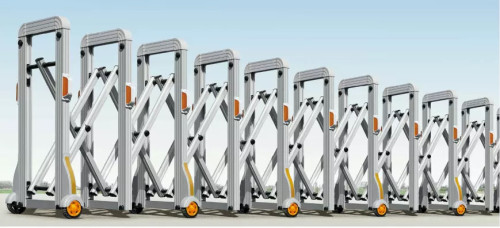 AI-QG-Z1701 Manual Barrier Gate Aluminum Crowd Control Barrier - ទ្វារទំនើប រឹងមាំបញ្ចាទេឡេ