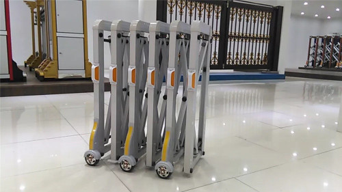 AI-QG-Z1701 Manual Barrier Gate Aluminum Crowd Control Barrier - ទ្វារទំនើប រឹងមាំបញ្ចាទេឡេ